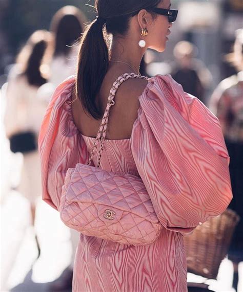 chanel extremely pink|pink Chanel outfit.